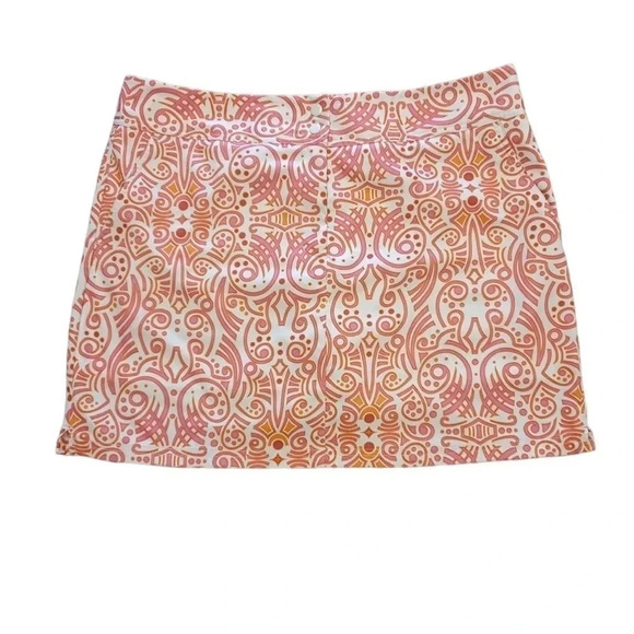 Adidas ClimaCool  Orange & Pink Athletic Skort Size 16 - Picture 4 of 9